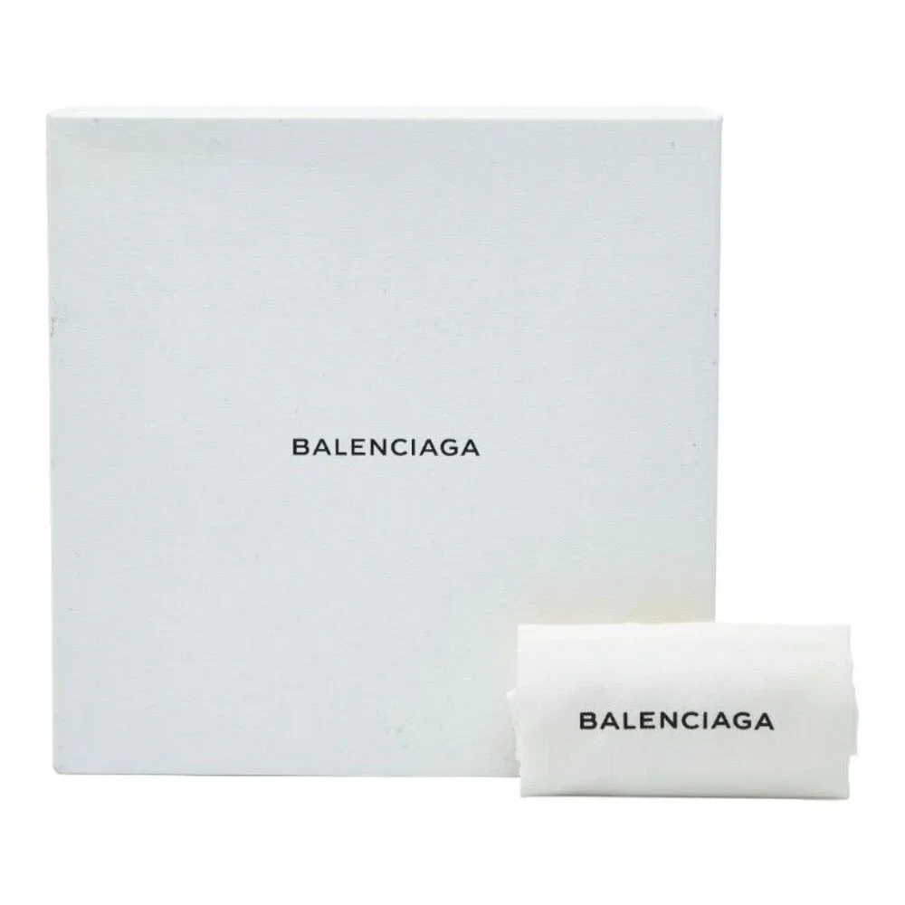 Balenciaga Ribbon Black Leather